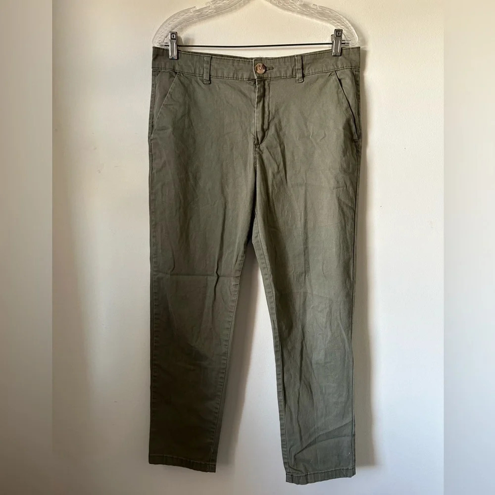 Joe Fresh Green Dress Pants